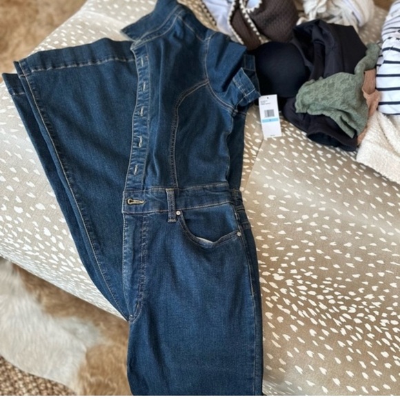 Jessica Simpson Blue Jumpsuit Elegant Style - Picture 4 of 4